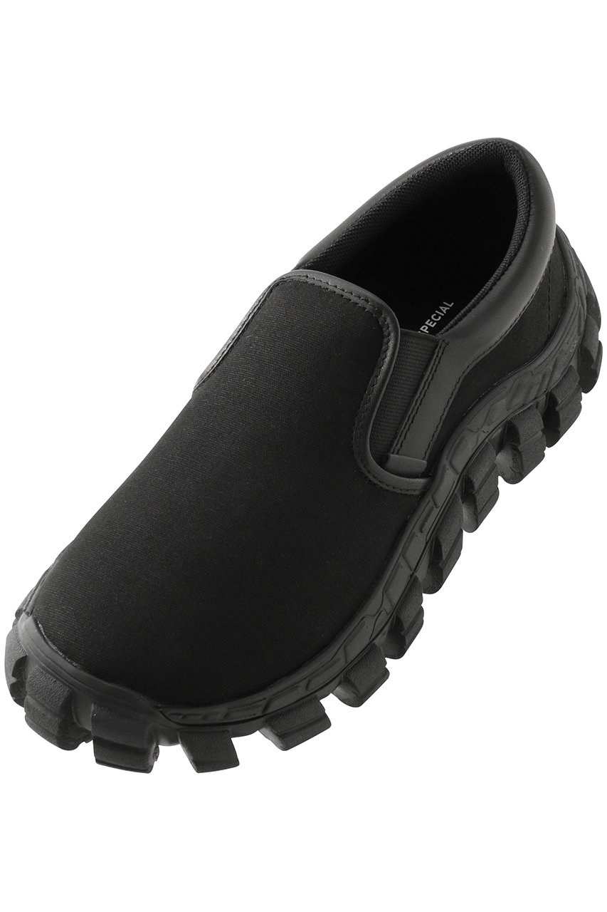 MAISON SPECIAL 【MEN】Rattling Sole Slip-on (BLK(ブラック), 25.5) メゾンスペシャル ELLE SHOP
