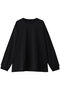 【UNISEX】ECILプレーティング天竺カットソー L/S メゾンスペシャル/MAISON SPECIAL BLK(ブラック)