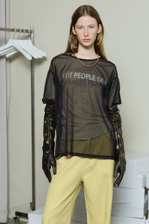 メゾンスペシャル/MAISON SPECIALのシアーレイヤードロンT(110100/110103)