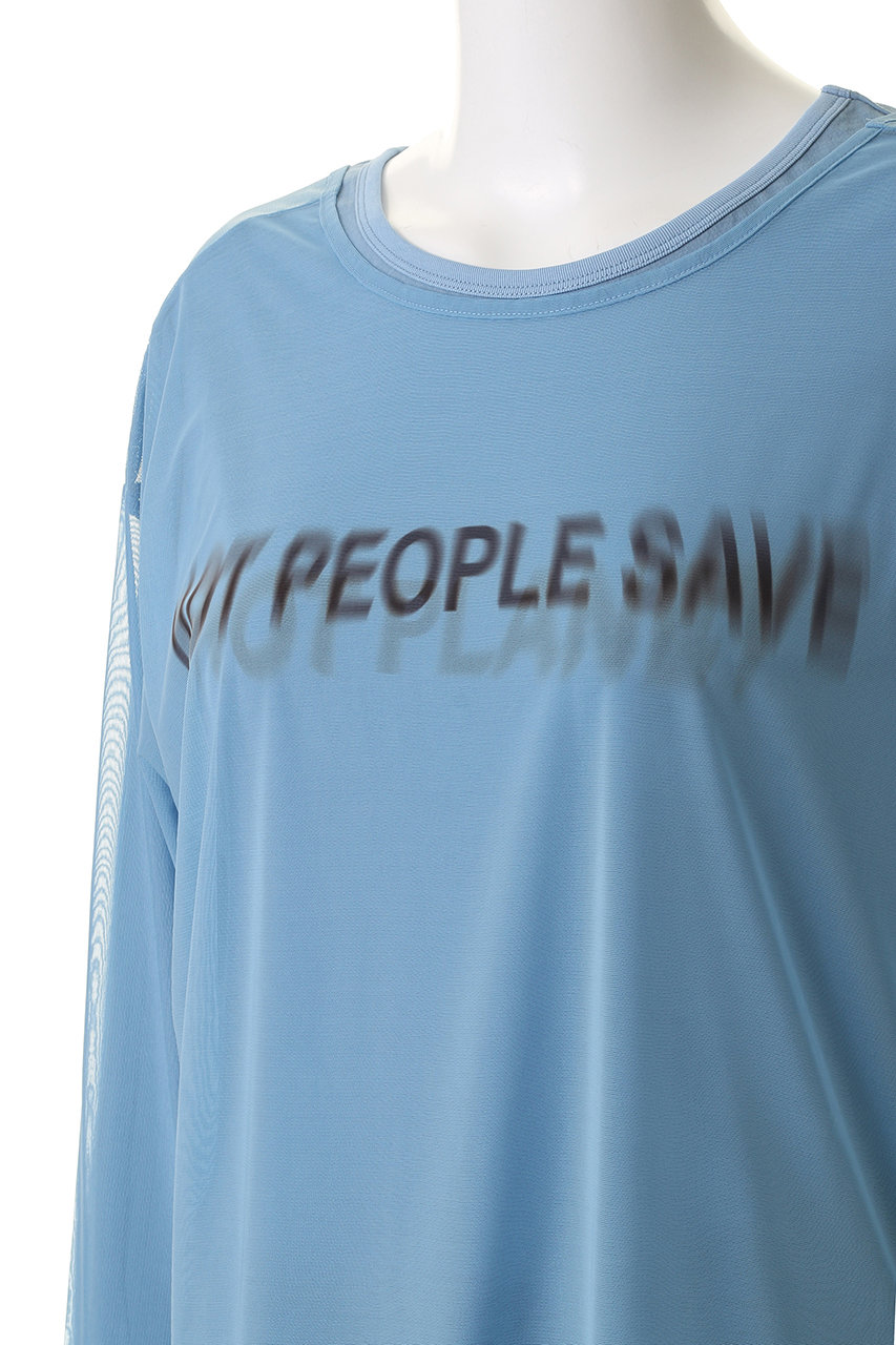 MAISON SPECIAL(メゾンスペシャル)｜シアーレイヤードロンT/BLK