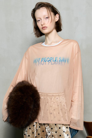 メゾンスペシャル/MAISON SPECIALのシアーレイヤードロンT(110100/110103)