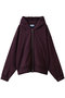 【UNISEX】Prime-Over ギャザーフーディー ZIPパーカー メゾンスペシャル/MAISON SPECIAL BGD(バーガンディー)