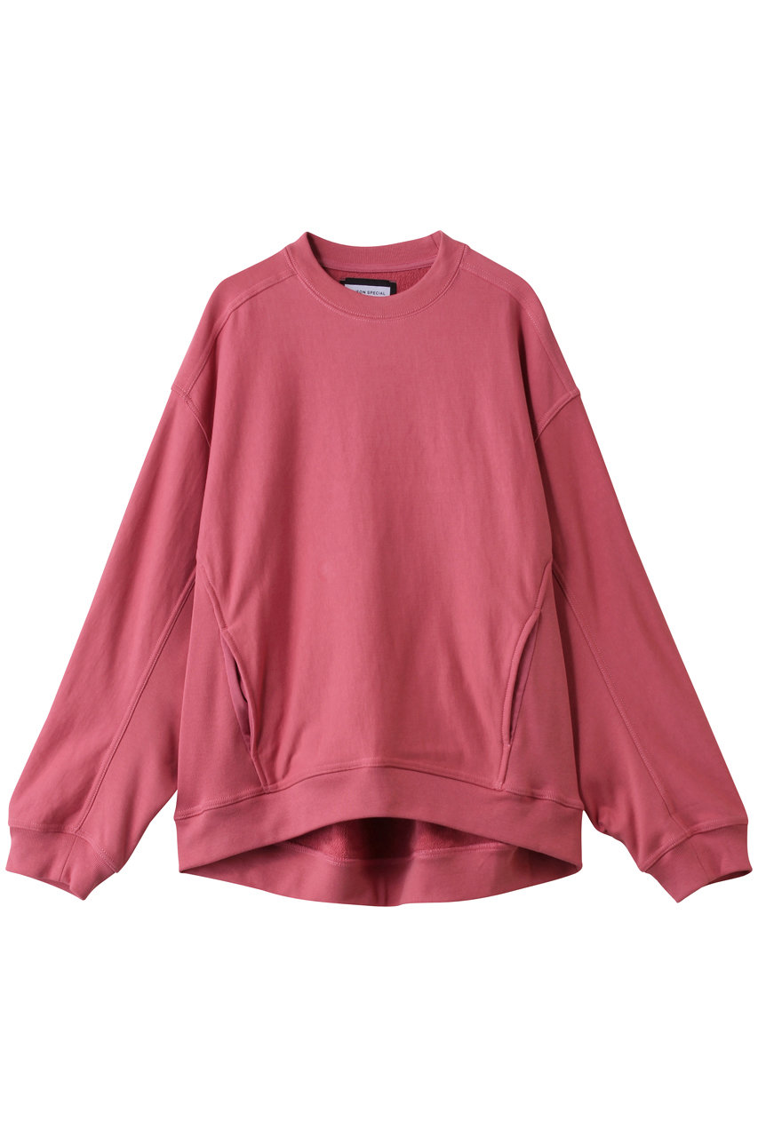 MAISON SPECIAL 【UNISEX】Prime-Over クルーネックPO (PNK(ピンク), 1) メゾンスペシャル ELLE SHOP MAISON SPECIAL 【UNISEX】Prime-Over クルーネックPO (PNK(ピンク), 1) メゾンスペシャル ELLE SHOP