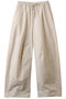 Docking Rhinestone Easy Pants/ドッキングラインストーンイージーパンツ メゾンスペシャル/MAISON SPECIAL O.WHT(オフホワイト)