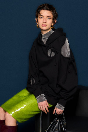 メゾンスペシャル/MAISON SPECIALのHaulover Hoodie/ホールオーバーフーディ(110100/110105)