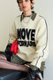MOVE FORWARD logo knit/MOVE FORWARDロゴニット メゾンスペシャル/MAISON SPECIAL