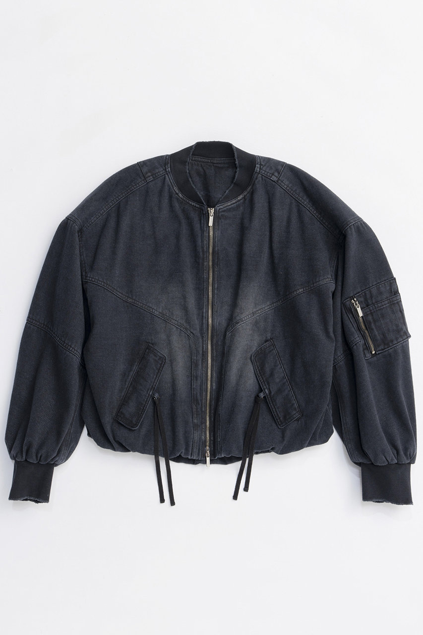 MAISON SPECIAL Washed MA-1/ウォッシュドMA-1 (BLK(ブラック), FREE) メゾンスペシャル ELLE SHOP MAISON SPECIAL Washed MA-1/ウォッシュドMA-1 (BLK(ブラック), FREE) メゾンスペシャル ELLE SHOP