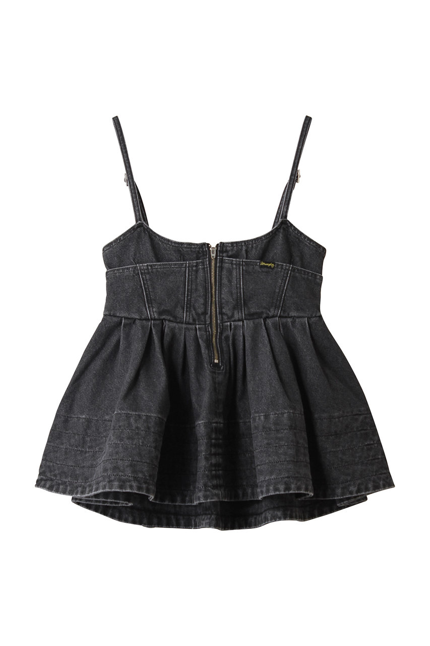 MAISON SPECIAL 【Wrangler×MAISON SPECIAL】Collaboration Denim Bustier/ラングラーコラボレーションデニムビスチェ (BLK(ブラック), FREE) メゾンスペシャル ELLE SHOP MAISON SPECIAL 【Wrangler×MAISON SPECIAL】Collaboration Denim Bustier/ラングラーコラボレーションデニムビスチェ (BLK(ブラック), FREE) メゾンスペシャル ELLE SHOP