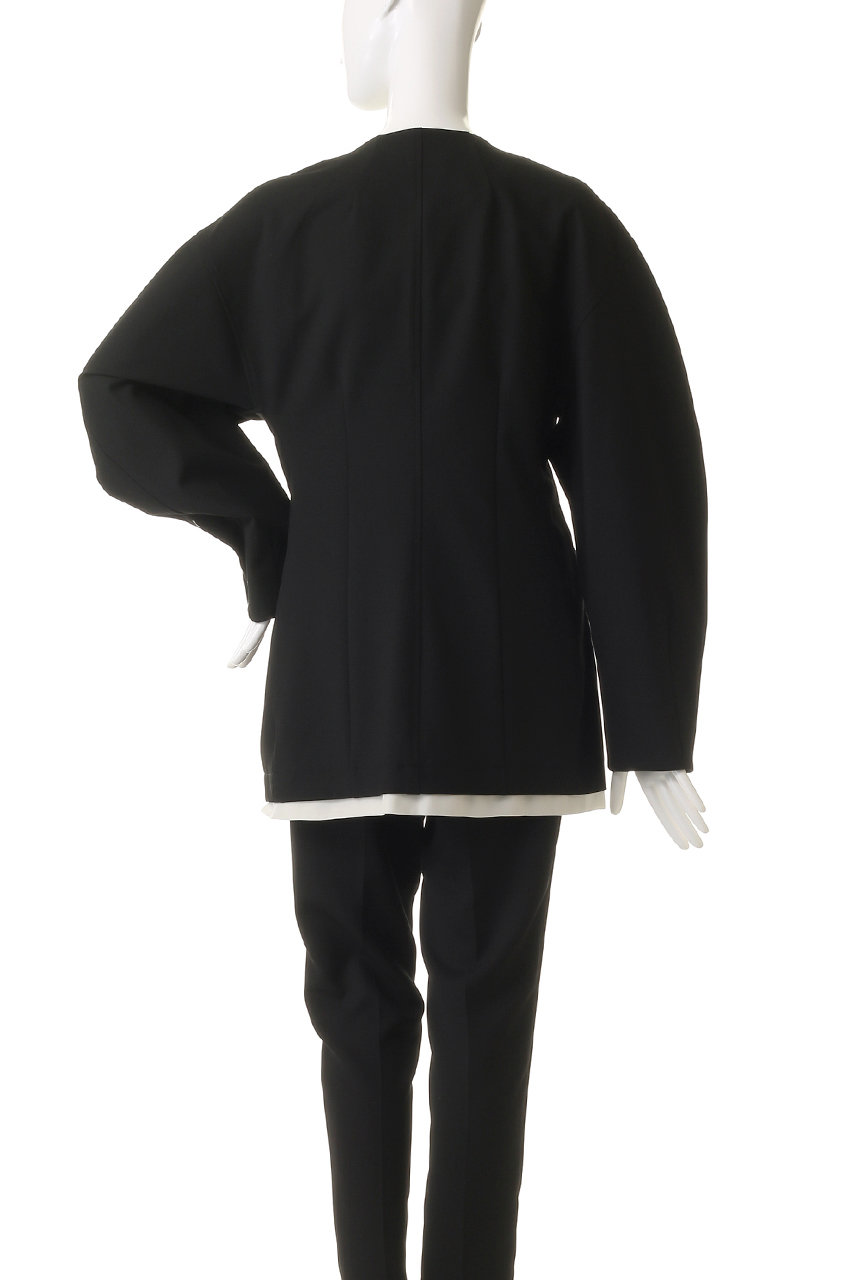 ゆんアワーグラスウーステッドジップジャケット MAISON SPECIAL(メゾンスペシャル)｜Hour Glass Worsted Zip Jacket