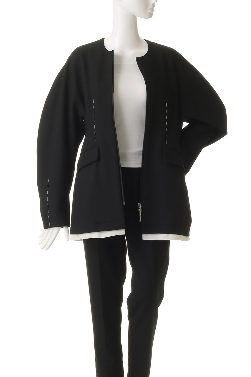 MAISON SPECIAL(メゾンスペシャル)｜Hour Glass Worsted Zip Jacket