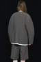 Hour Glass Worsted Zip Jacket/アワーグラスウーステッドジップジャケット メゾンスペシャル/MAISON SPECIAL