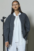 MAISON SPECIAL(メゾンスペシャル)｜Studs Hour Glass Worsted Zip