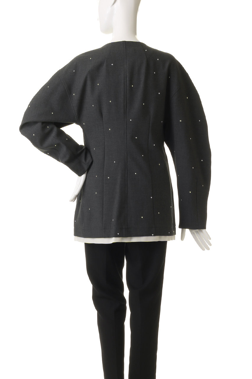 MAISON SPECIAL(メゾンスペシャル)｜Studs Hour Glass Worsted Zip