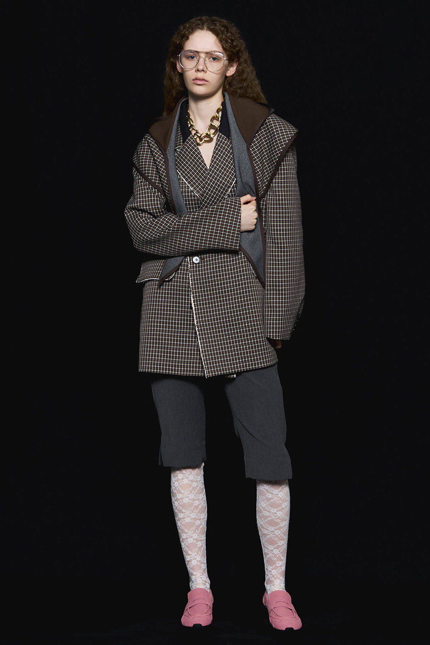 MAISON SPECIAL(メゾンスペシャル)｜2way Hooded Scarf Cut Off Jacket