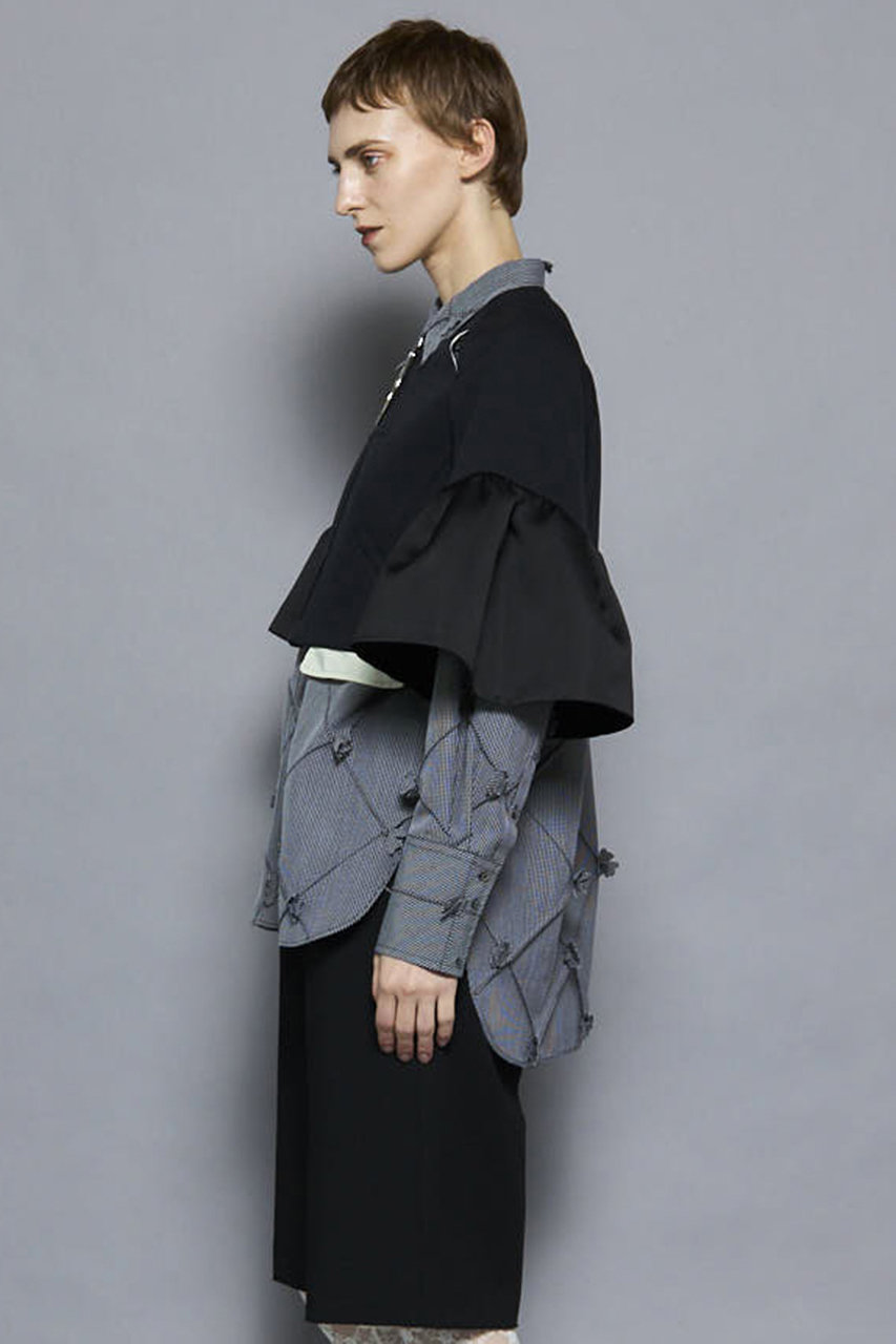 MAISON SPECIAL(メゾンスペシャル)｜Dome Sleeve Zip Jacket
