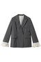 Ruffle Sleeves Jacket/フリルスリーブジャケット メゾンスペシャル/MAISON SPECIAL GRY(グレー)