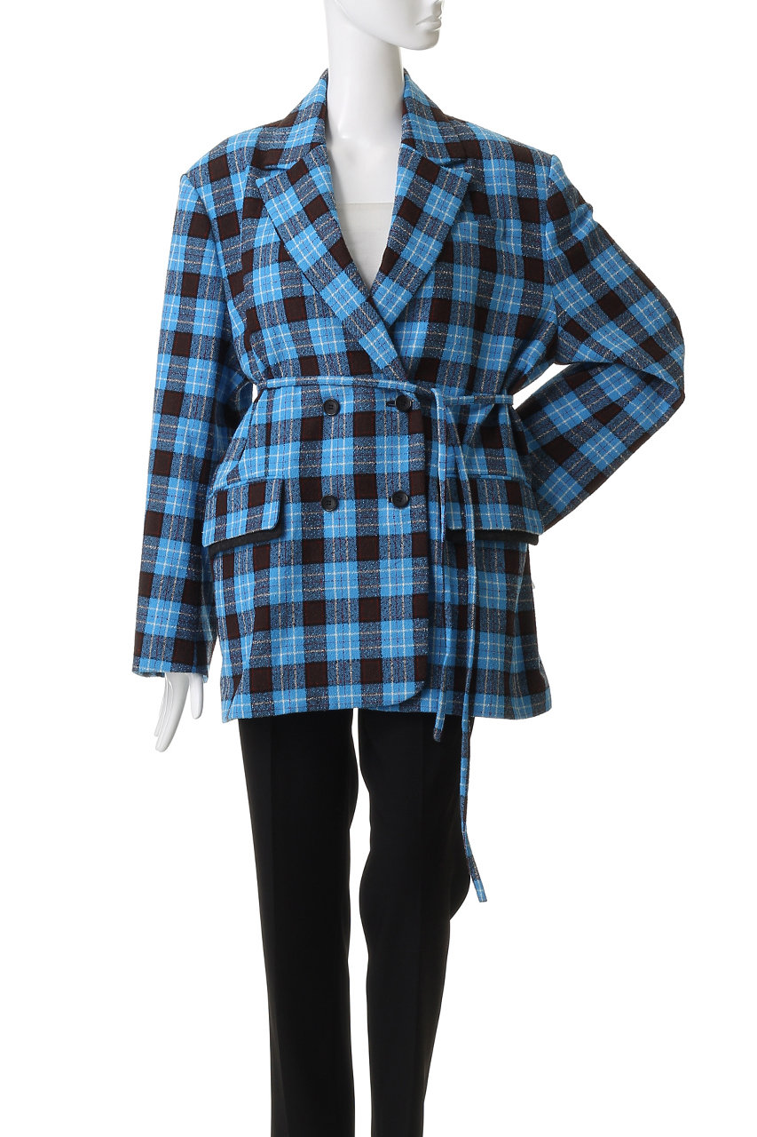 MAISON SPECIAL(メゾンスペシャル)｜Loop Yarn Plaid Jacket/ループ