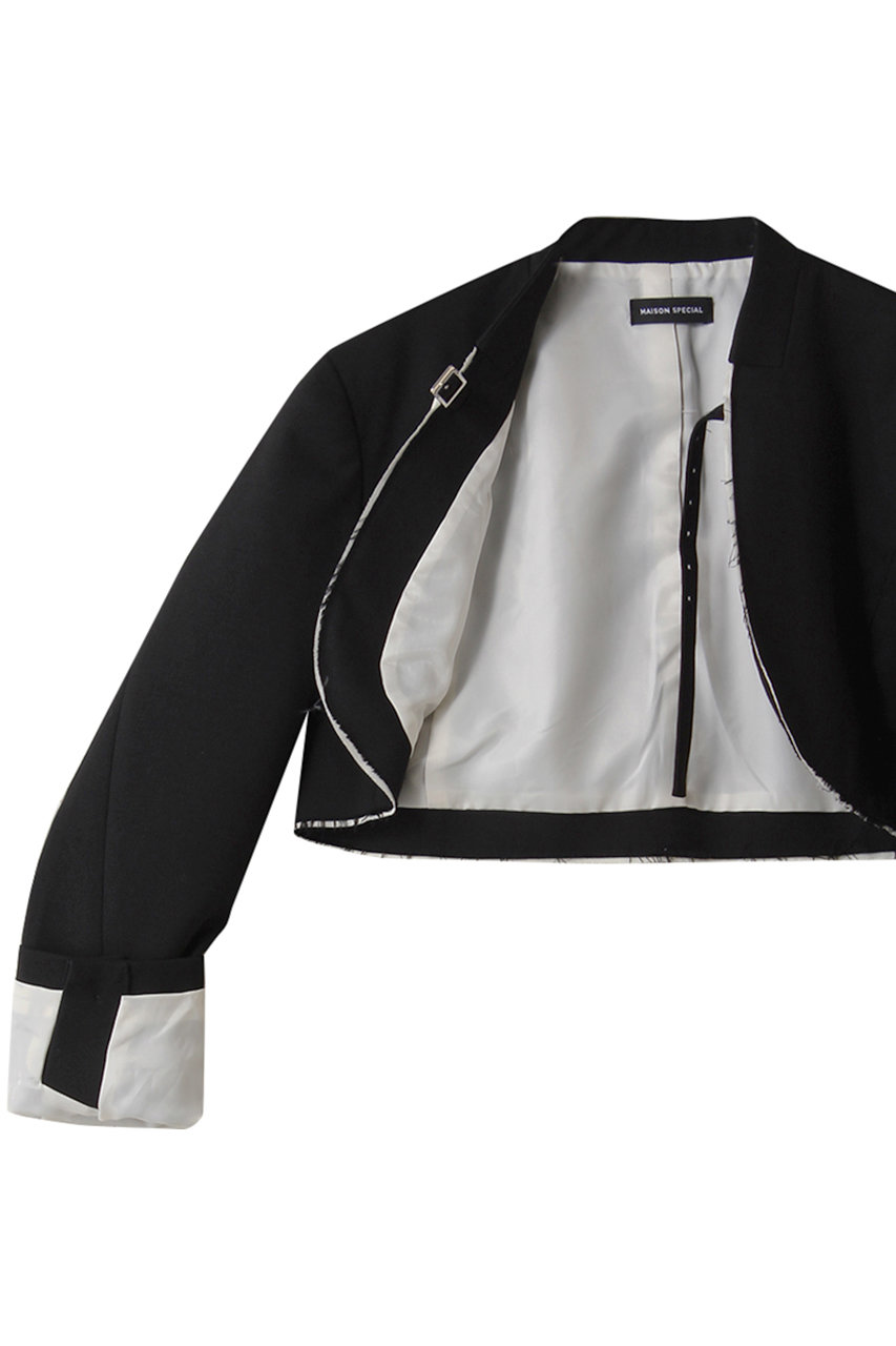 MAISON SPECIAL(メゾンスペシャル)｜Short Bolero Jacket/ショート