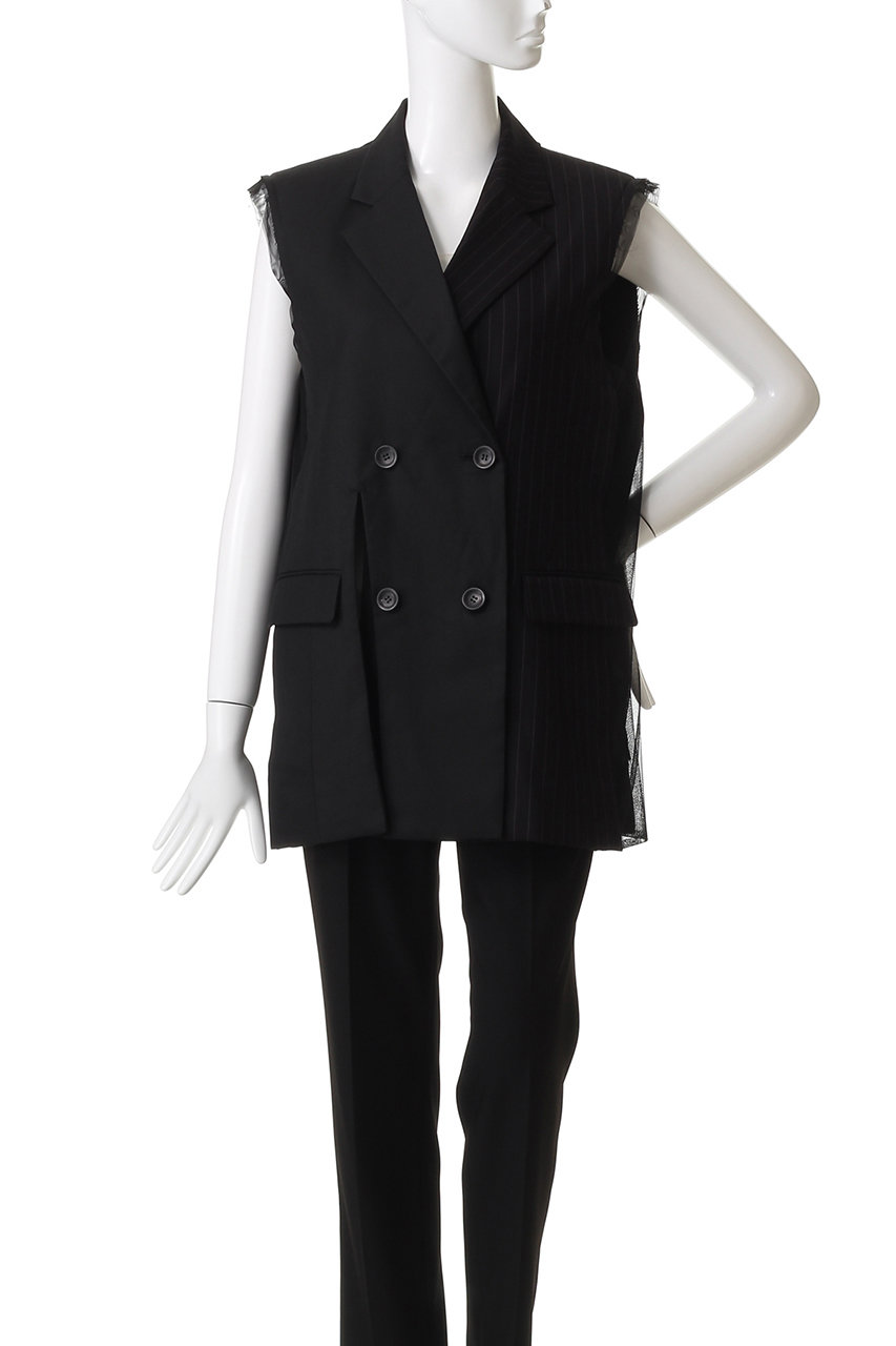 MAISON SPECIAL(メゾンスペシャル)｜Side Tulle Gilet/サイドチュール