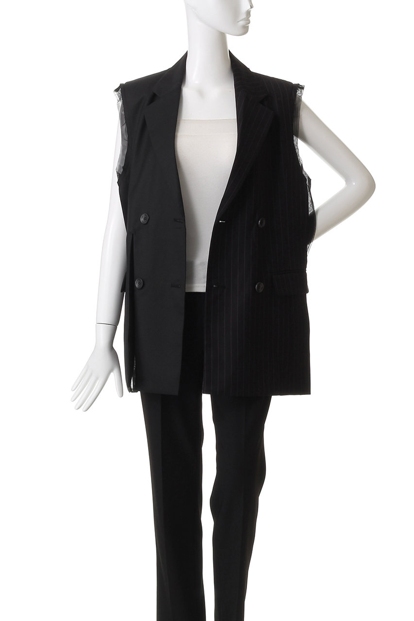 MAISON SPECIAL(メゾンスペシャル)｜Side Tulle Gilet/サイドチュール