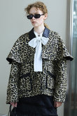 leopard Military Cape Jacket/レオパードミリタリーケープジャケット