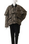 leopard Military Cape Jacket/レオパードミリタリーケープジャケット メゾンスペシャル/MAISON SPECIAL