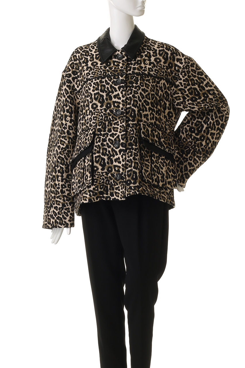MAISON SPECIAL(メゾンスペシャル)｜leopard Military Cape Jacket