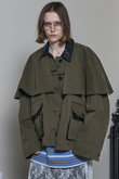 Military Cape Jacket/ミリタリーケープジャケット
