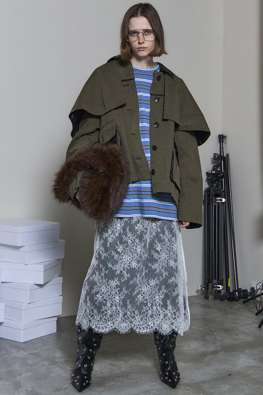 【25aw 新品】メゾンスペシャル　Military Cape Jacket MAISON SPECIAL(メゾンスペシャル)｜Military Cape Jacket/ミリタリー