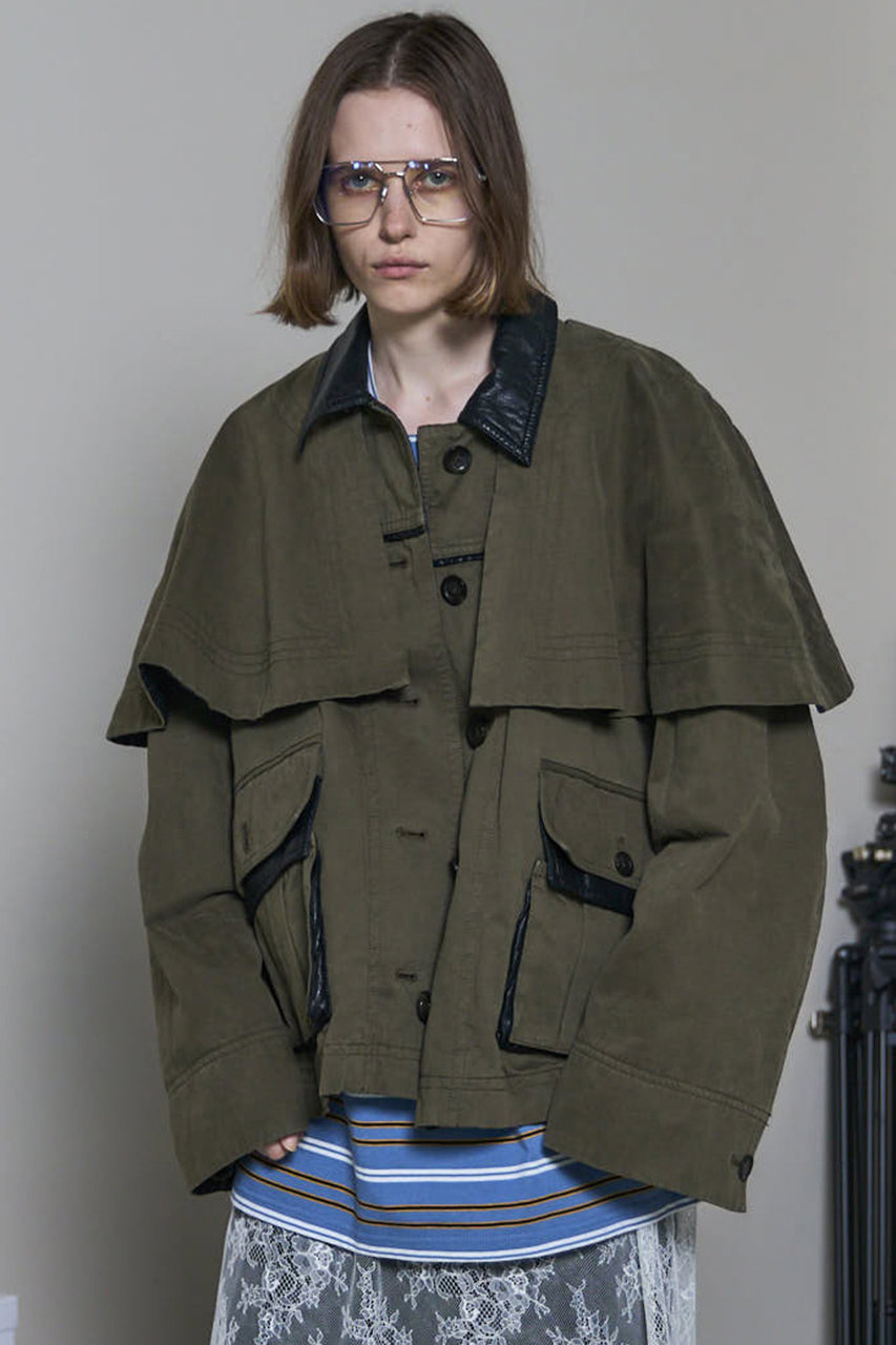 MAISON SPECIAL(メゾンスペシャル)｜Military Cape Jacket/ミリタリー