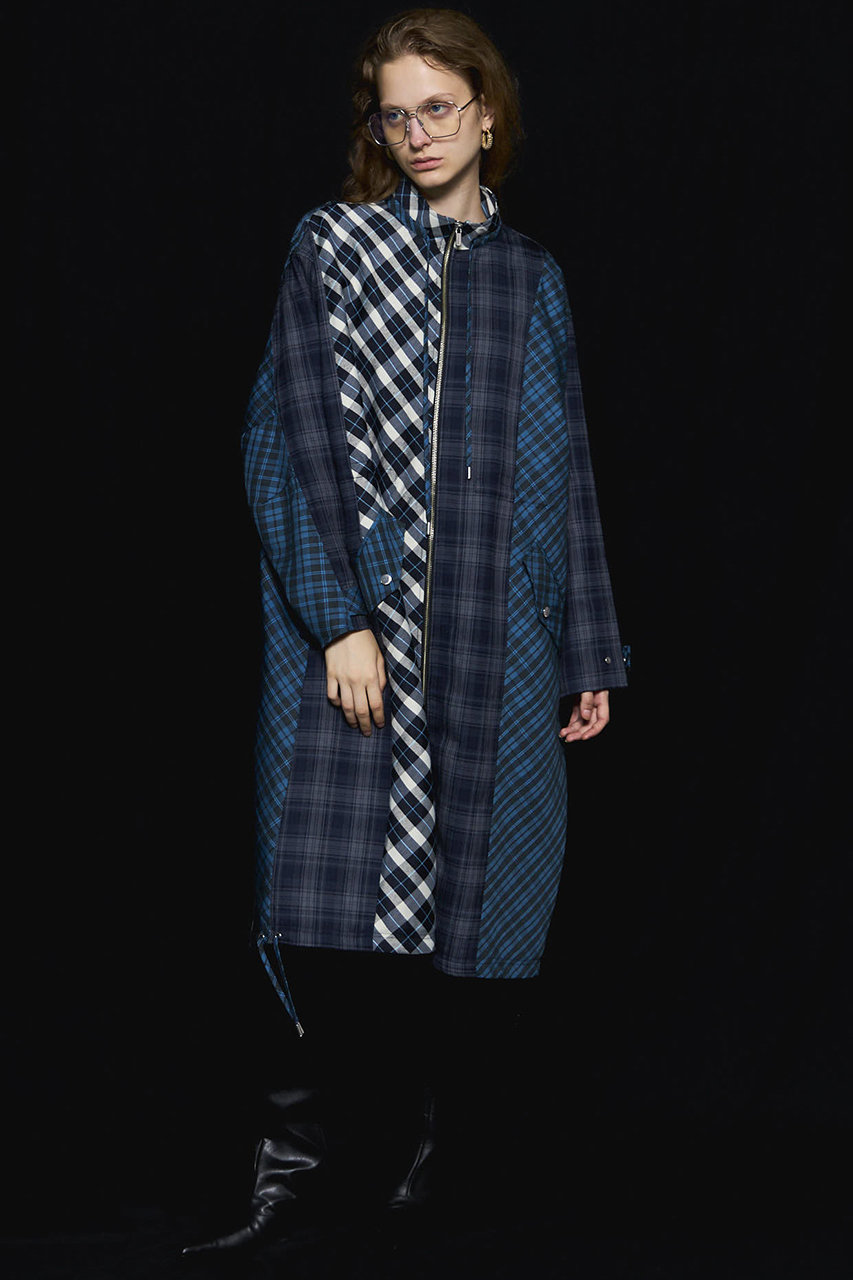 MAISON SPECIAL(メゾンスペシャル)｜Plaid Mods Coat/チェックモッズ