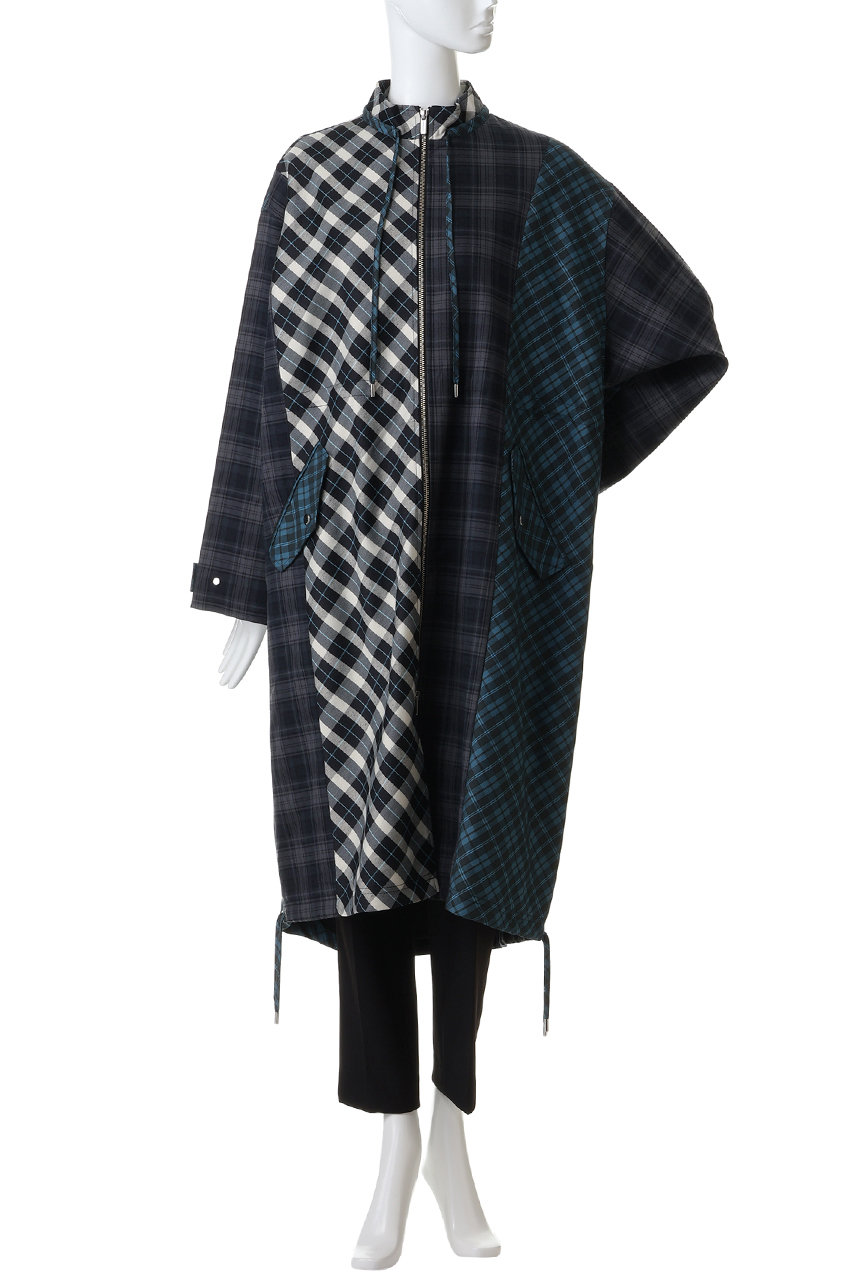 新品未使用　メゾンスペシャルチェック柄 モッズコート MAISON SPECIAL（メゾンスペシャル） モッズコート コート Plaid Mods