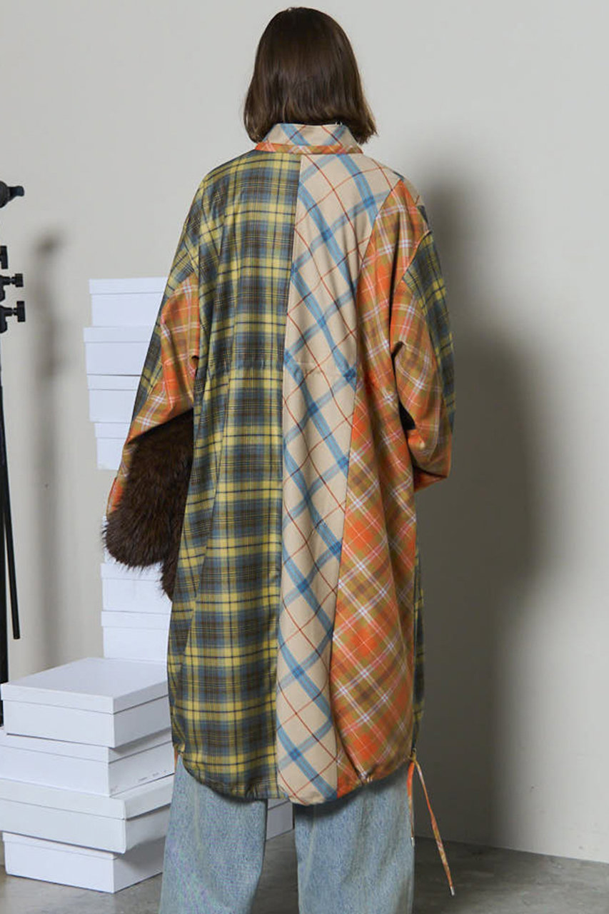 MAISON SPECIAL★ロングコート★チェック MAISON SPECIAL(メゾンスペシャル)｜【予約販売】Plaid Mods