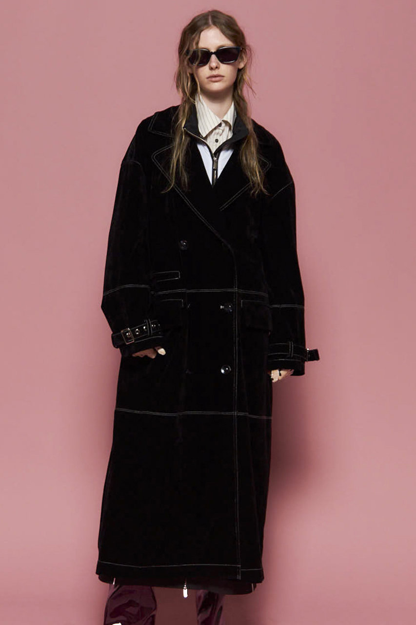MAISON SPECIAL(メゾンスペシャル)｜Suede Trench Coat/スエード