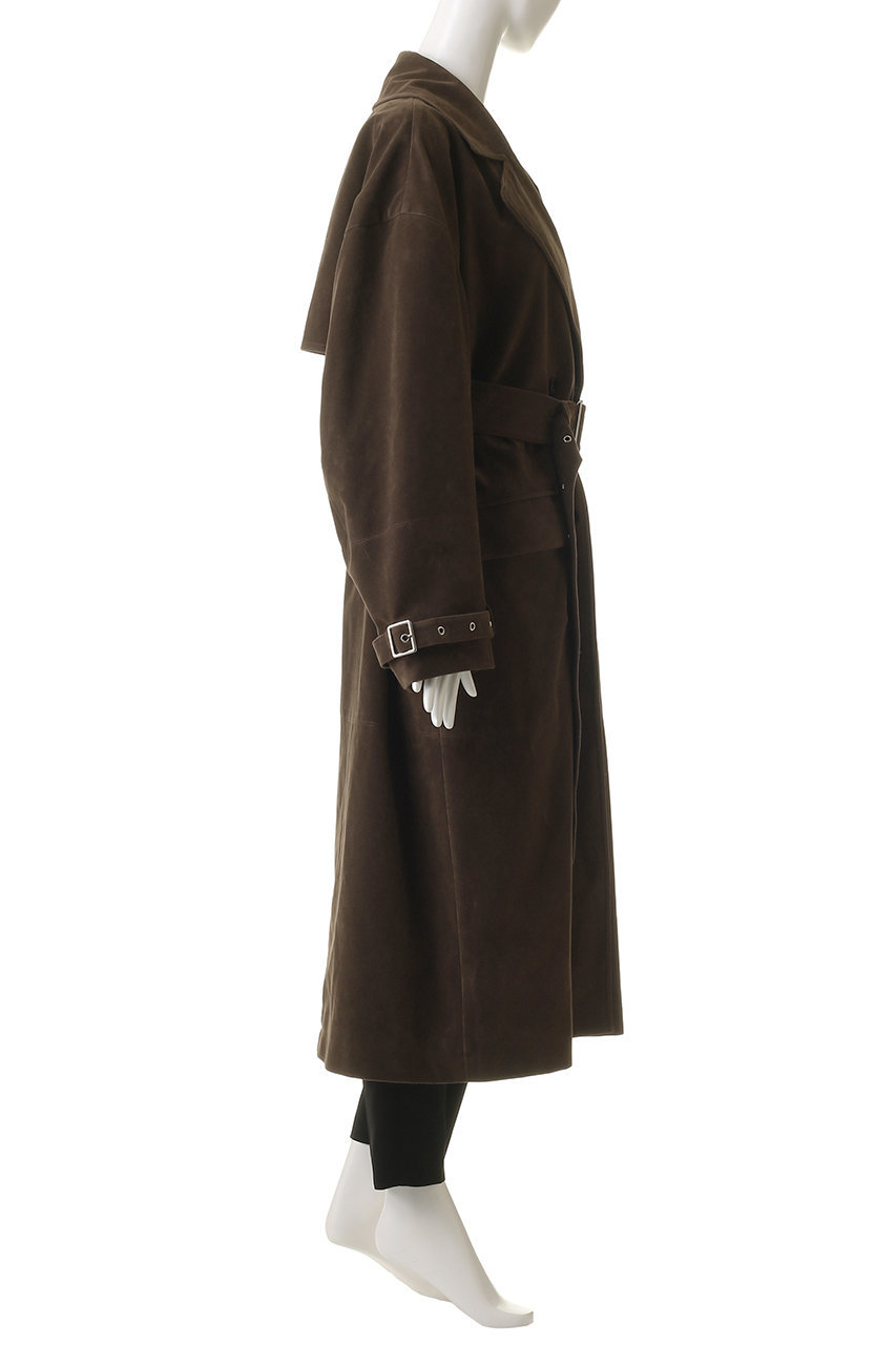 MAISON SPECIAL(メゾンスペシャル)｜Suede Trench Coat/スエード