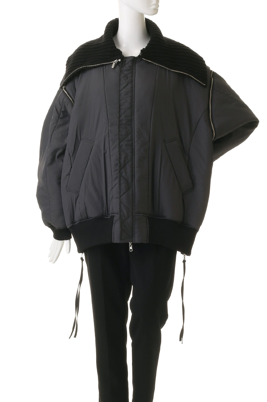 MAISON SPECIAL(メゾンスペシャル)｜Multiway Knit Collar MA-1/マルチ