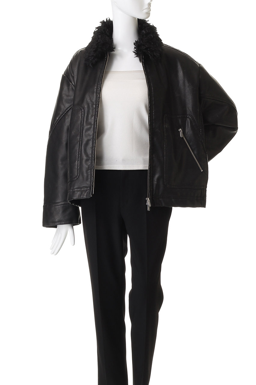 新品未使用タグ付き メゾンスペシャル 2WAYレングスビッグカラーブルゾン MAISON SPECIAL（メゾンスペシャル）の「2WAYレングスビッグカラー