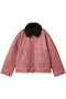 2way Collar faux Leather Blouson/2WAYカラーフェイクレザーブルゾン メゾンスペシャル/MAISON SPECIAL PNK(ピンク)