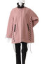 Lace Up A-line Coat/レースアップＡラインコート メゾンスペシャル/MAISON SPECIAL