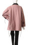 Lace Up A-line Coat/レースアップＡラインコート メゾンスペシャル/MAISON SPECIAL