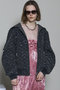 Diamond Beads Embroidery Denim Hoodie/ダイヤビーズエンブロイダリーデニムパーカー メゾンスペシャル/MAISON SPECIAL