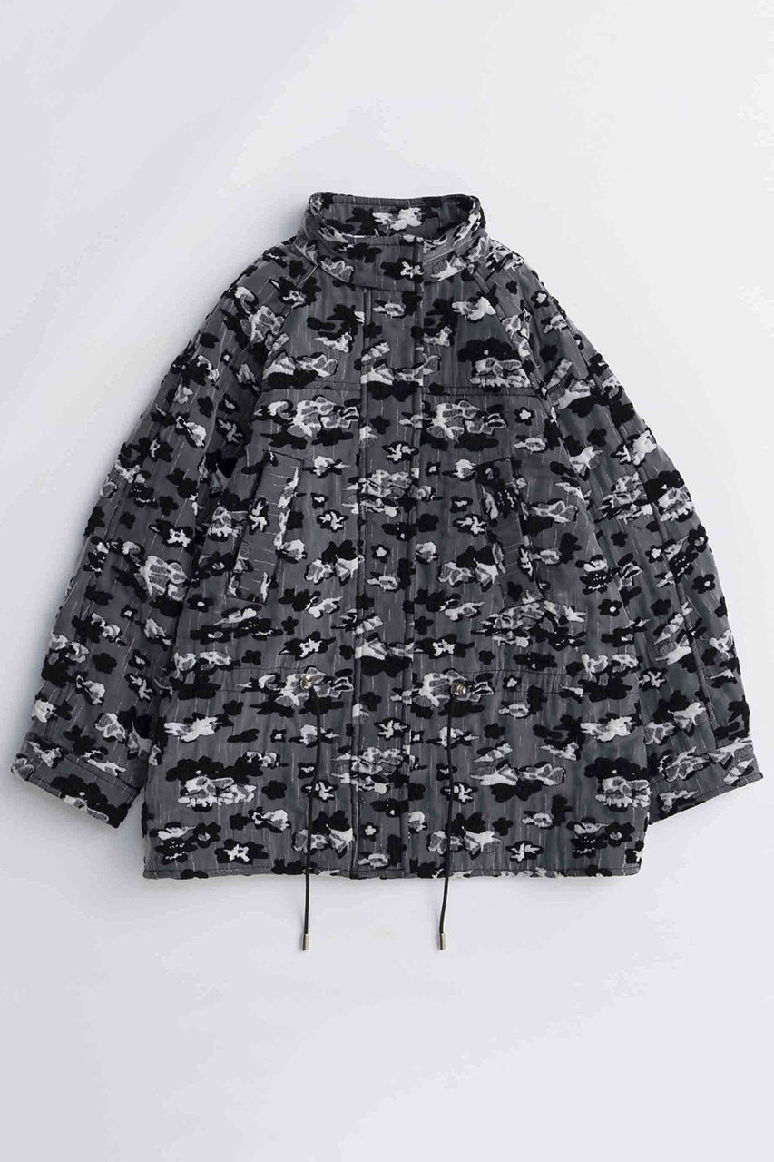MAISON SPECIAL Jacquard Blouson/ジャガードブルゾン (GRY(グレー), FREE) メゾンスペシャル ELLE SHOP MAISON SPECIAL Jacquard Blouson/ジャガードブルゾン (GRY(グレー), FREE) メゾンスペシャル ELLE SHOP