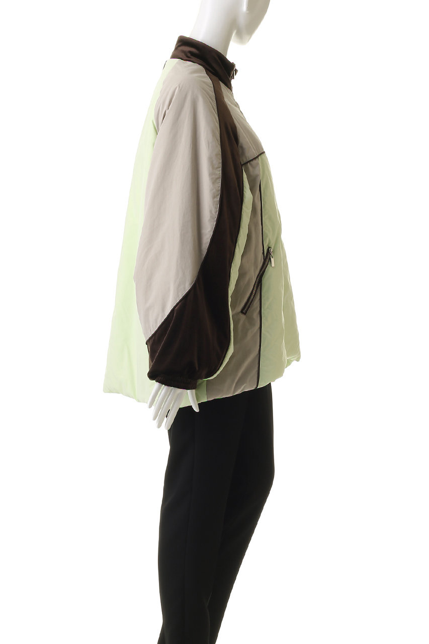 MAISONSPECIAL メゾンスペシャル　ベロアジャケット MAISON SPECIAL(メゾンスペシャル)｜Velour Combination Puffer