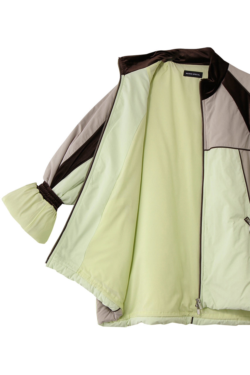 MAISON SPECIAL(メゾンスペシャル)｜Velour Combination Puffer