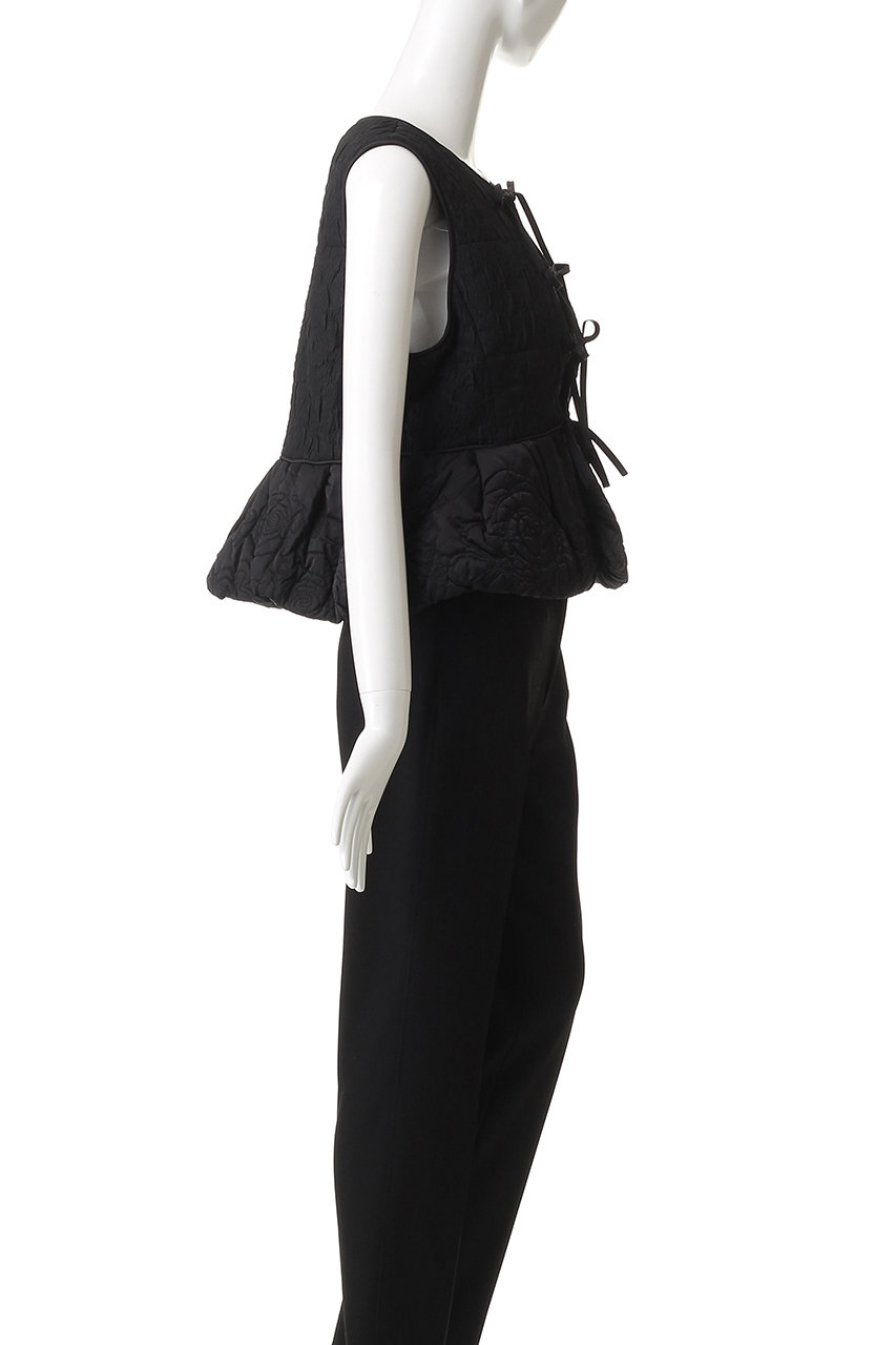 MAISON SPECIAL(メゾンスペシャル)｜Embroidery Peplum Vest/エン