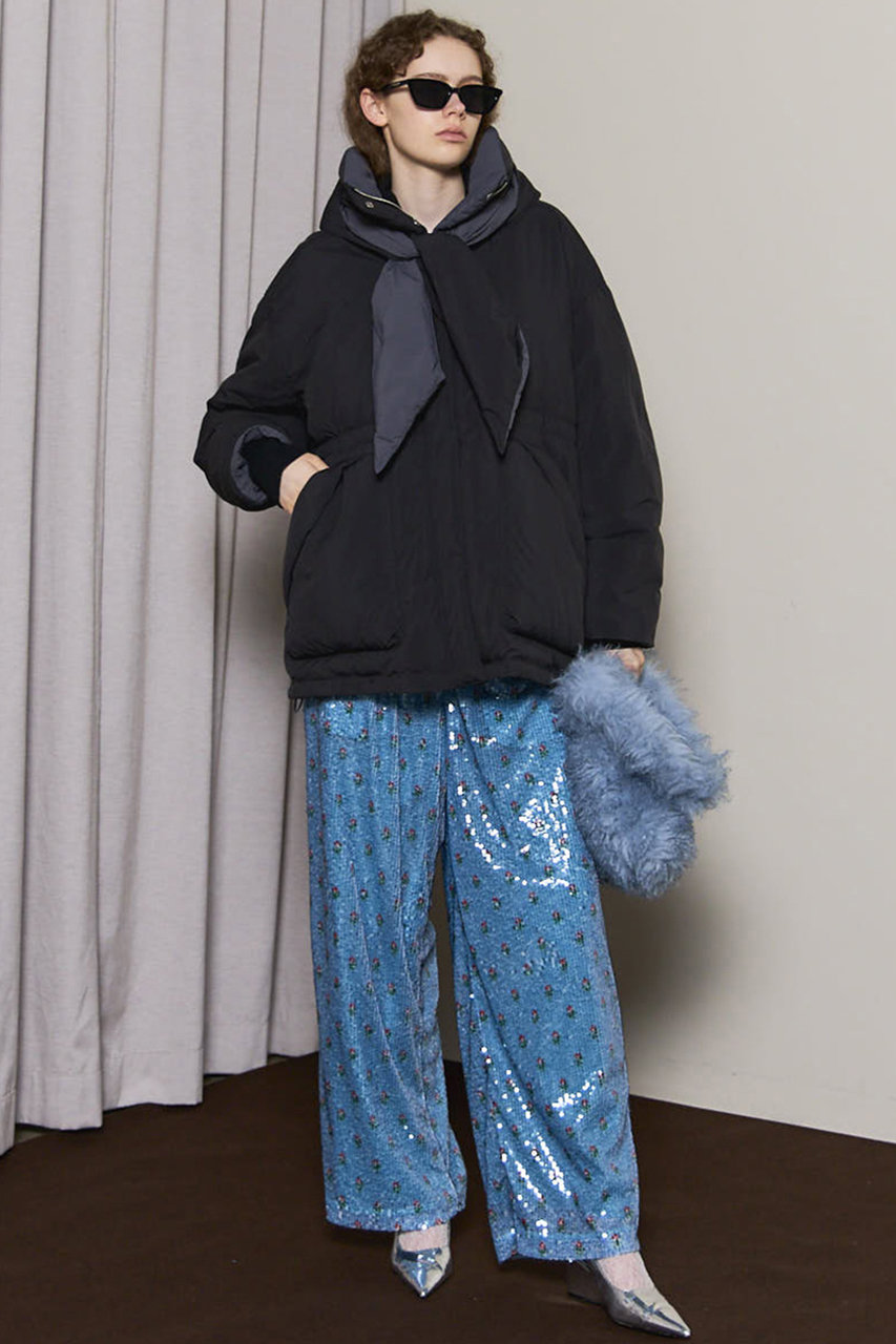 メゾンスペシャル Over Tunic Down シルバー ダウン メゾンスペシャル Over Tunic Down シルバー ダウン