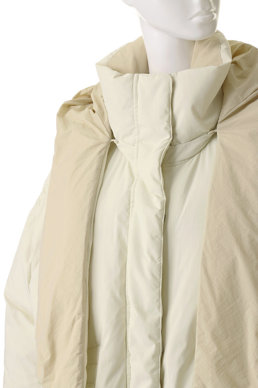 MAISON SPECIAL(メゾンスペシャル)｜Hoodie Scarf Middle Down Coat