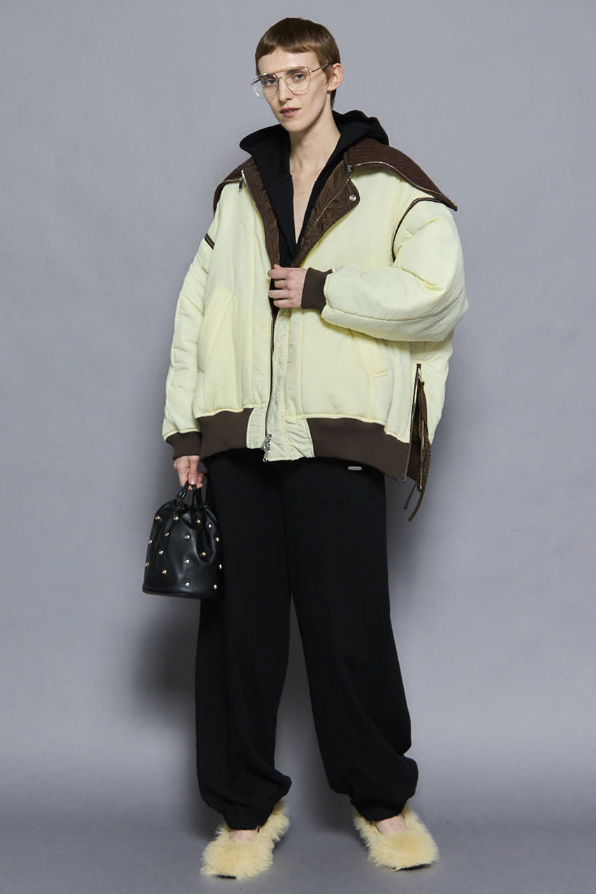 MAISON SPECIAL(メゾンスペシャル)｜Lace Up Sweat Hood All-in-one