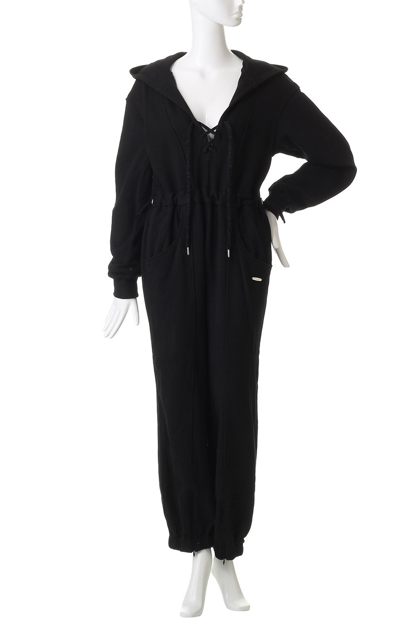 MAISON SPECIAL(メゾンスペシャル)｜Lace Up Sweat Hood All-in-one