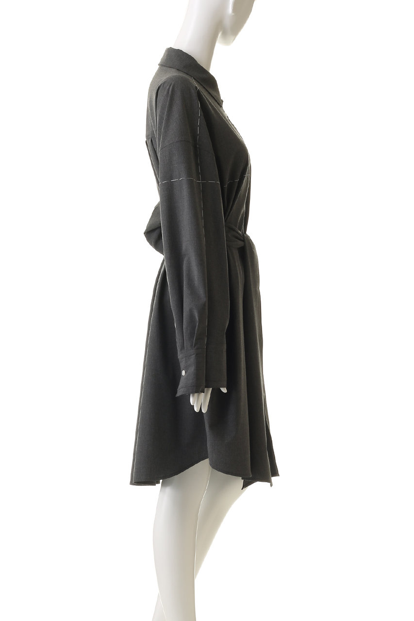 MAISON SPECIAL(メゾンスペシャル)｜Hand Stitch Shirt Dress/ハンド